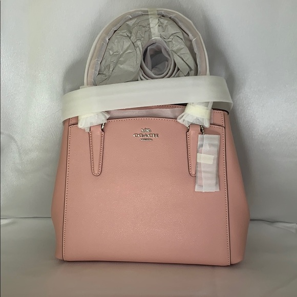 Coach Minetta Crossbody Petal/Silver NEW HP 💜 - Picture 5 of 8